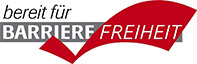 Logo von Bereit für Barrierefreiheit